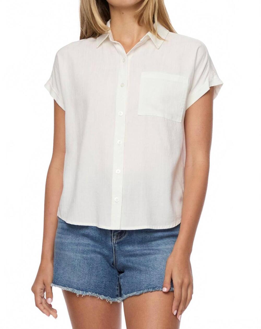 NEW FLAGS & ANTHEM frannie dolman top in white